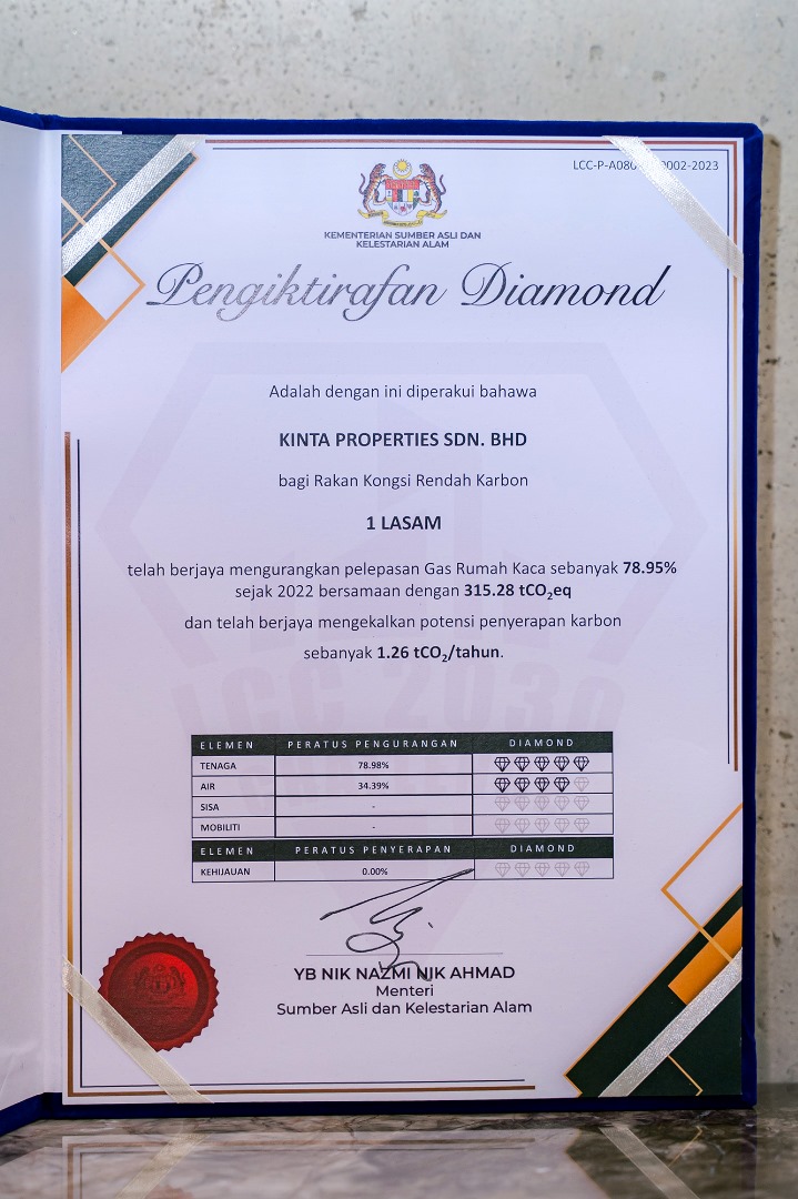 Diamond Award - Ministry Sumber Asli