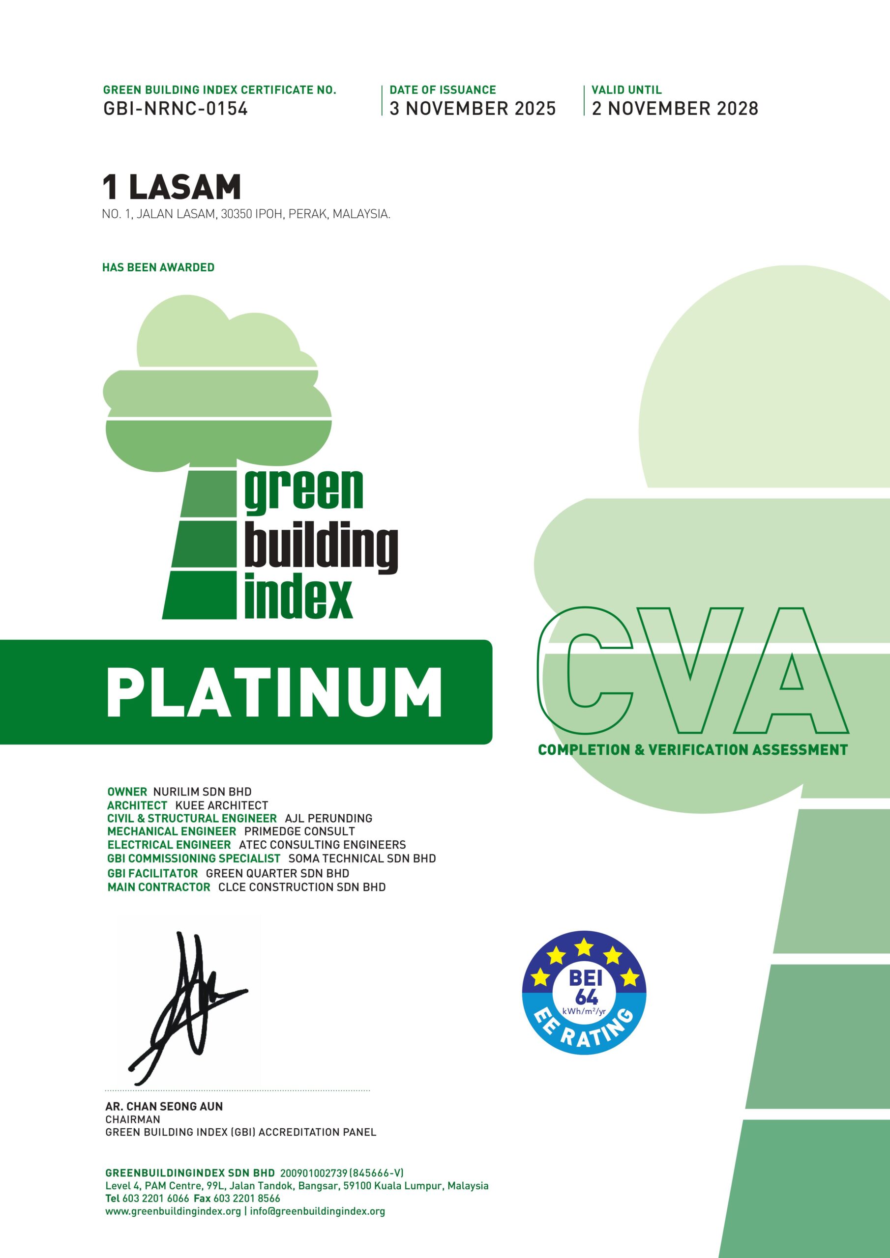 GSB NRNC 2014 35_CVA Certificate